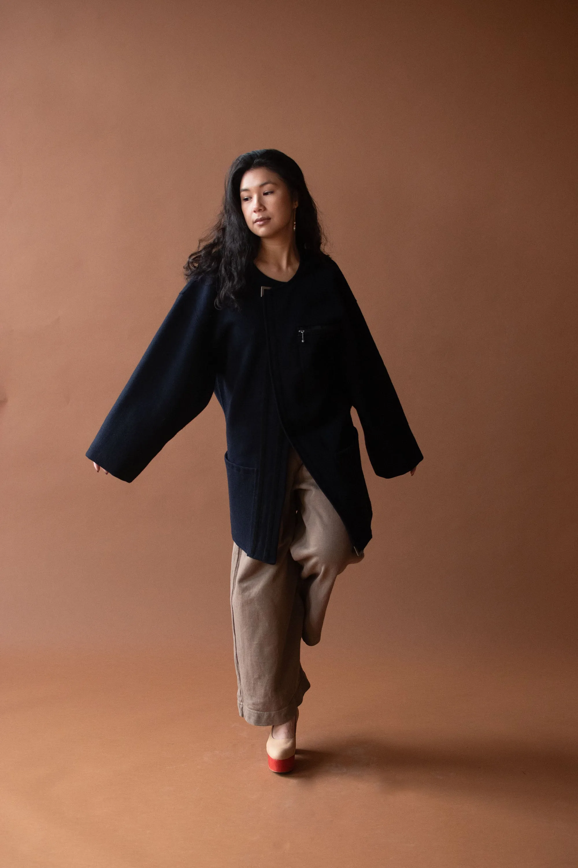 1980s Wool Coat | Jean Paul Gaultier Gibo
