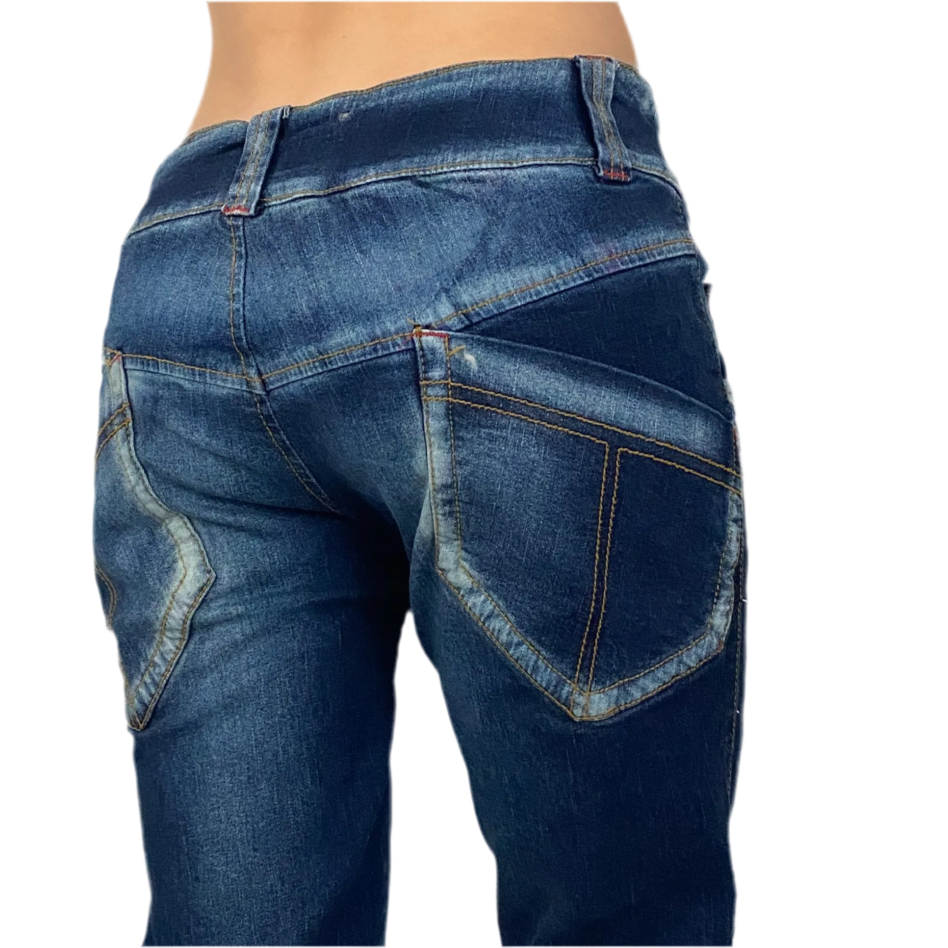 2000s Low Rise Jeans (S)
