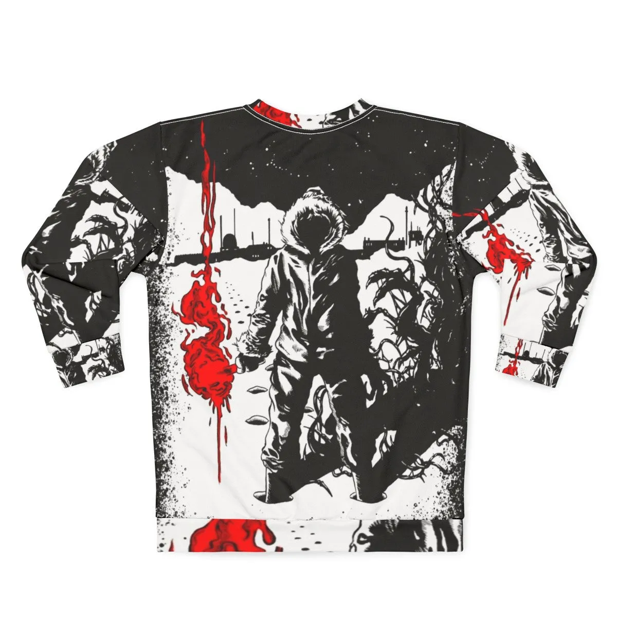 80s Horror Classic "The Thing" Flare Sweatshirt