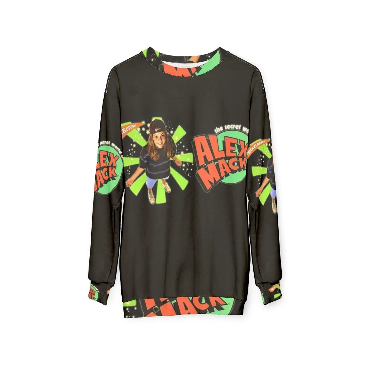90s Nickelodeon Alex Mack Throwback Sweatshirt