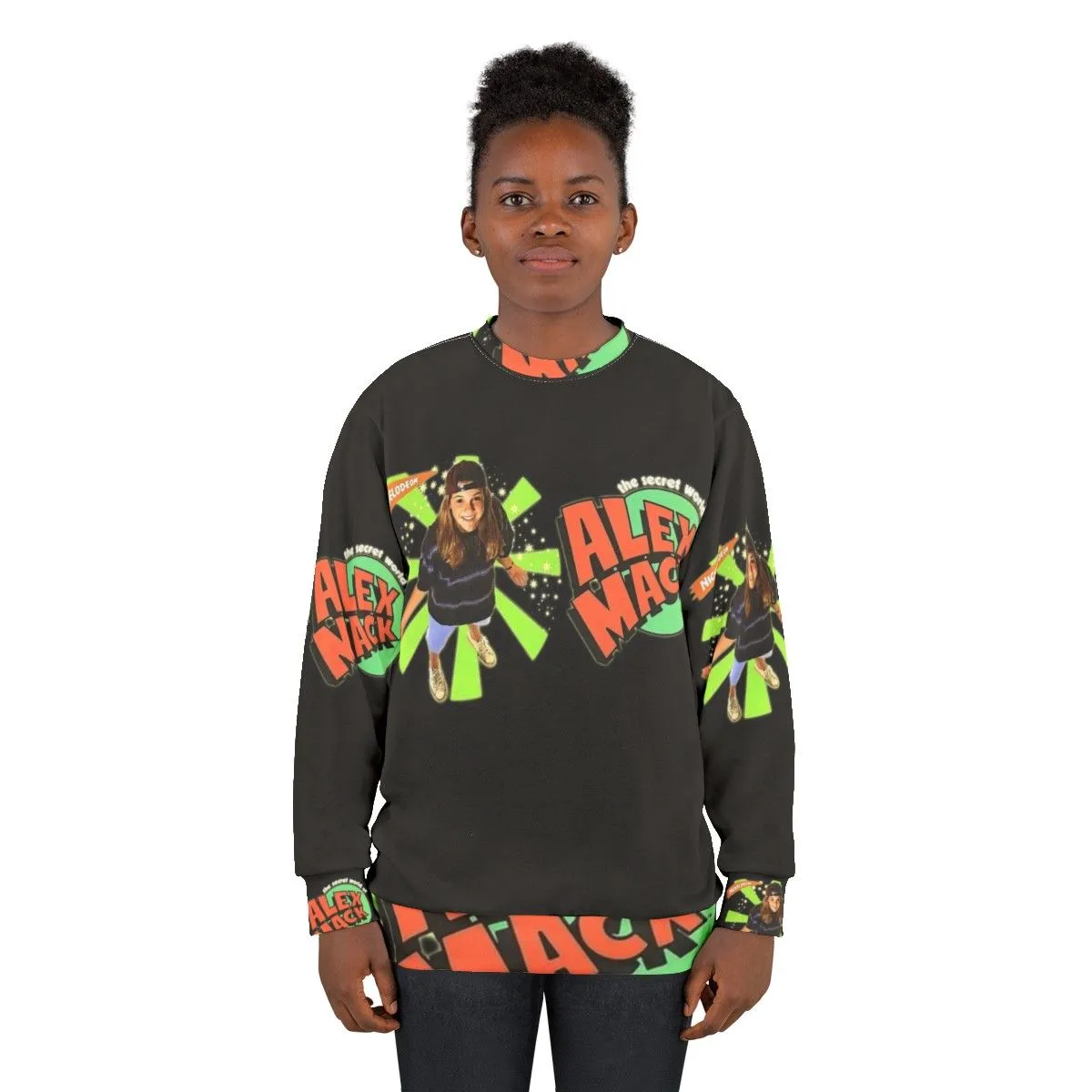 90s Nickelodeon Alex Mack Throwback Sweatshirt