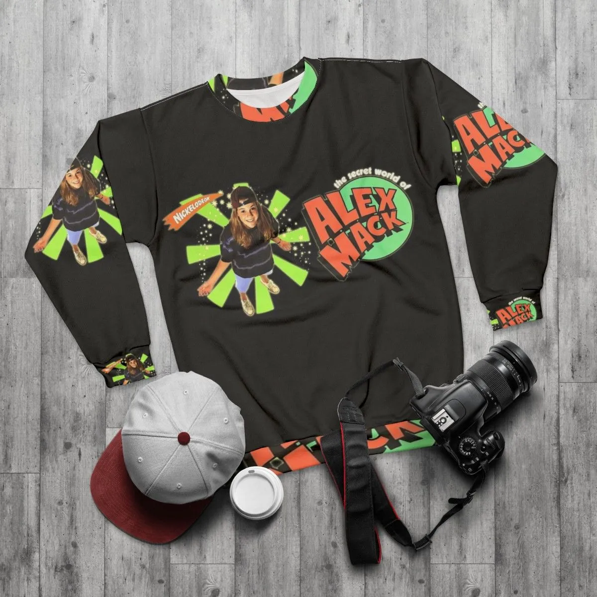 90s Nickelodeon Alex Mack Throwback Sweatshirt