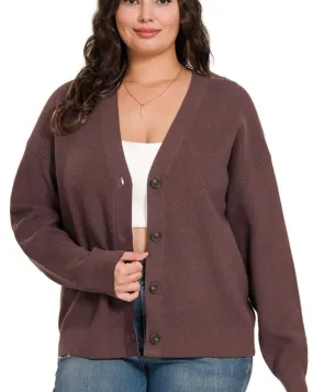 A Curvy Library Cardigan