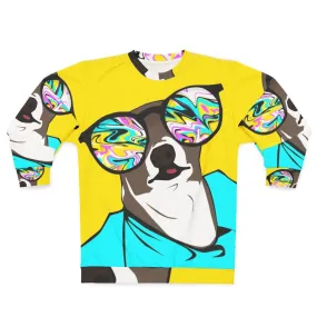 Adorable Kermit the Dog Graphic Sweatshirt