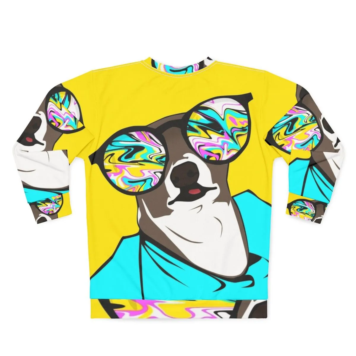 Adorable Kermit the Dog Graphic Sweatshirt