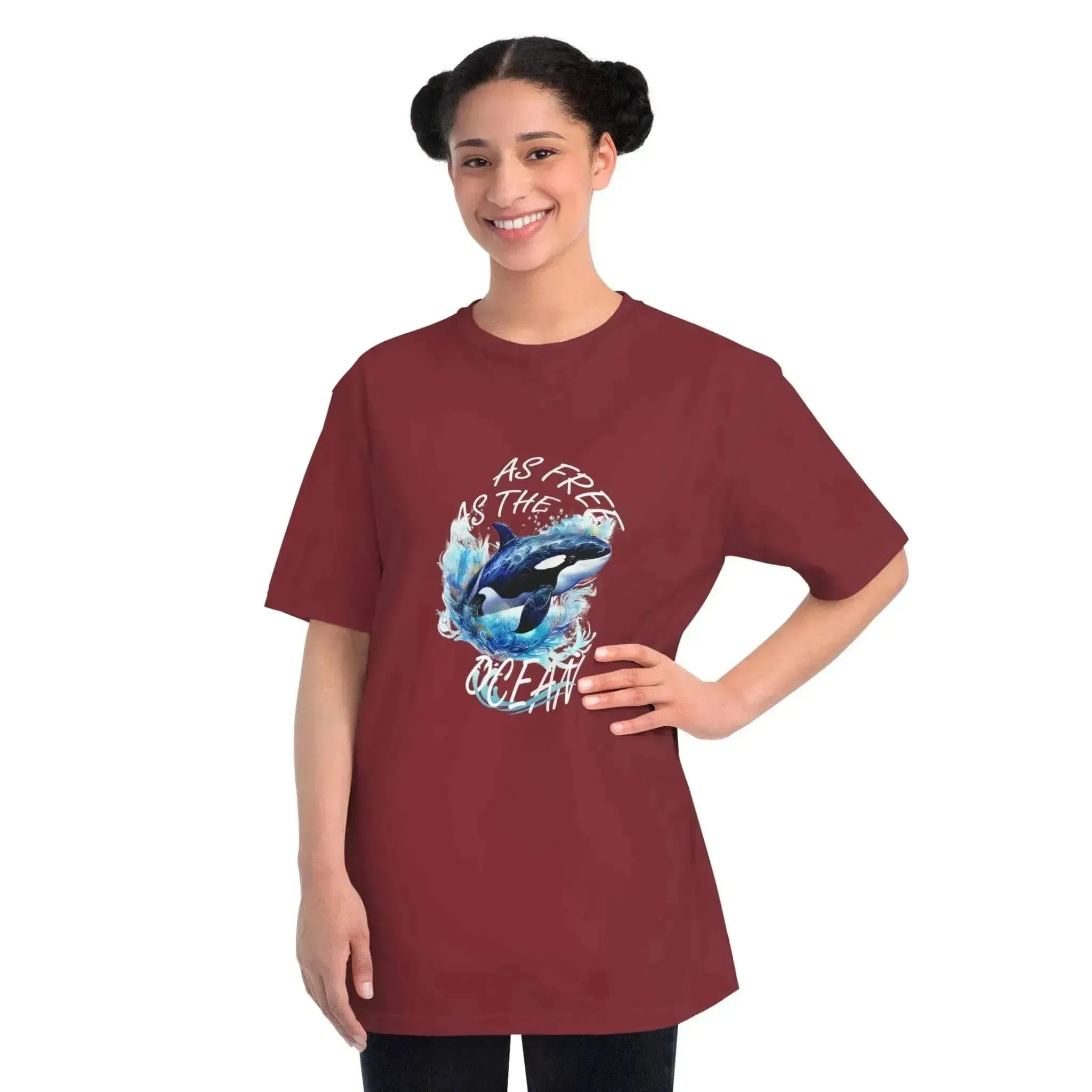 Aesthetic Ocean Dolphin Organic Unisex Classic T-Shirt