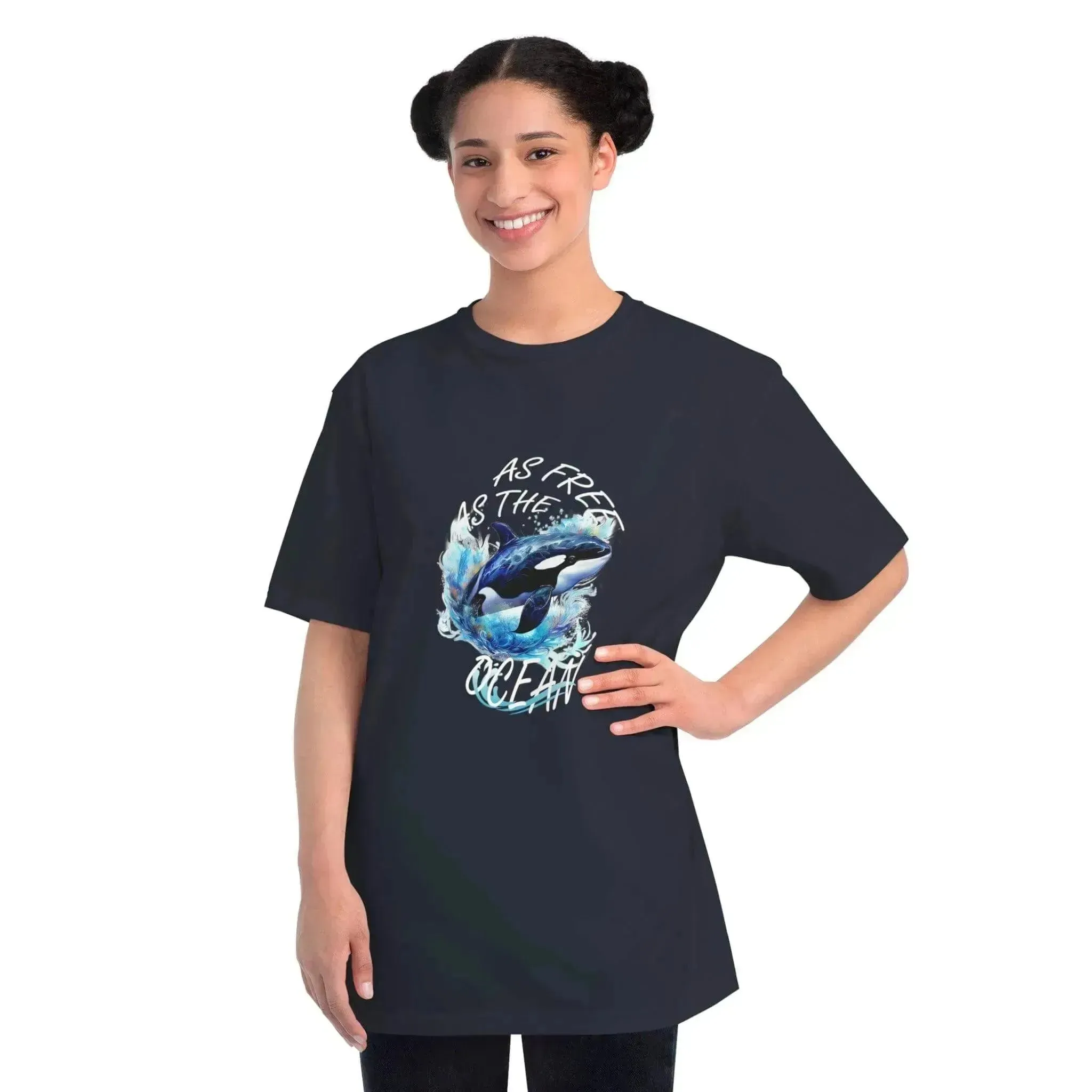 Aesthetic Ocean Dolphin Organic Unisex Classic T-Shirt