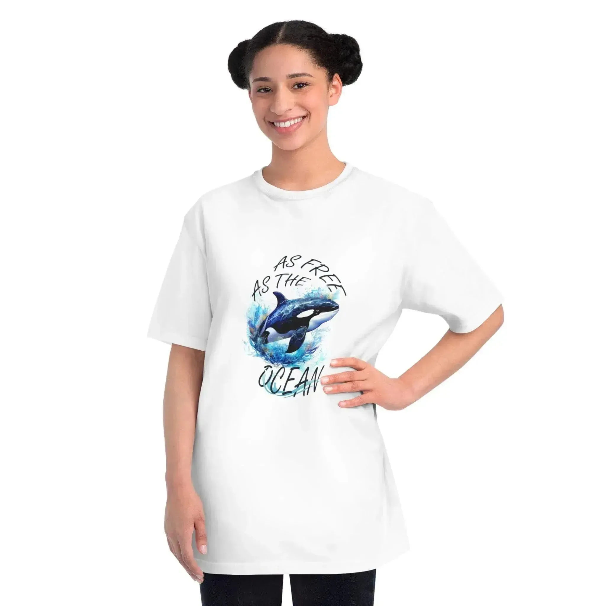 Aesthetic Ocean Dolphin Organic Unisex Classic T-Shirt