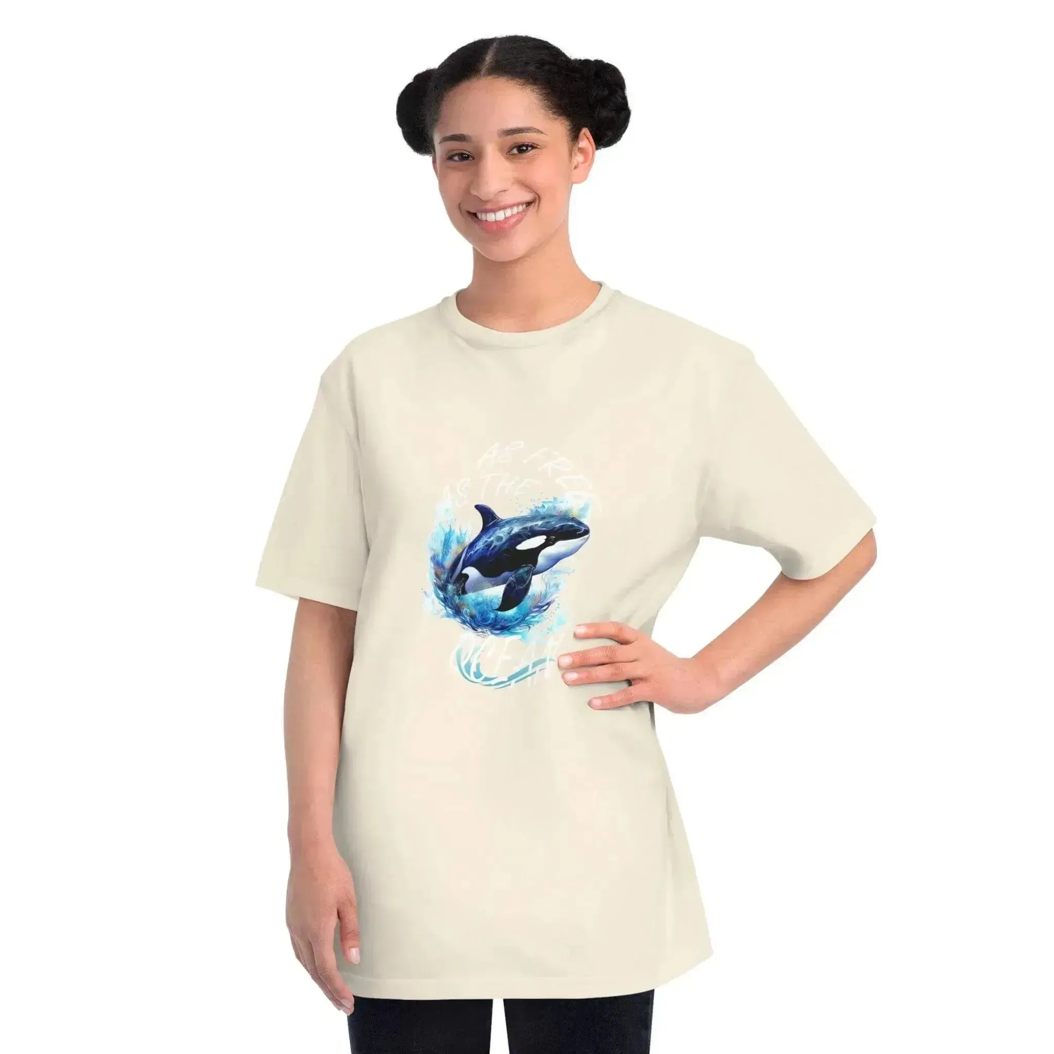 Aesthetic Ocean Dolphin Organic Unisex Classic T-Shirt