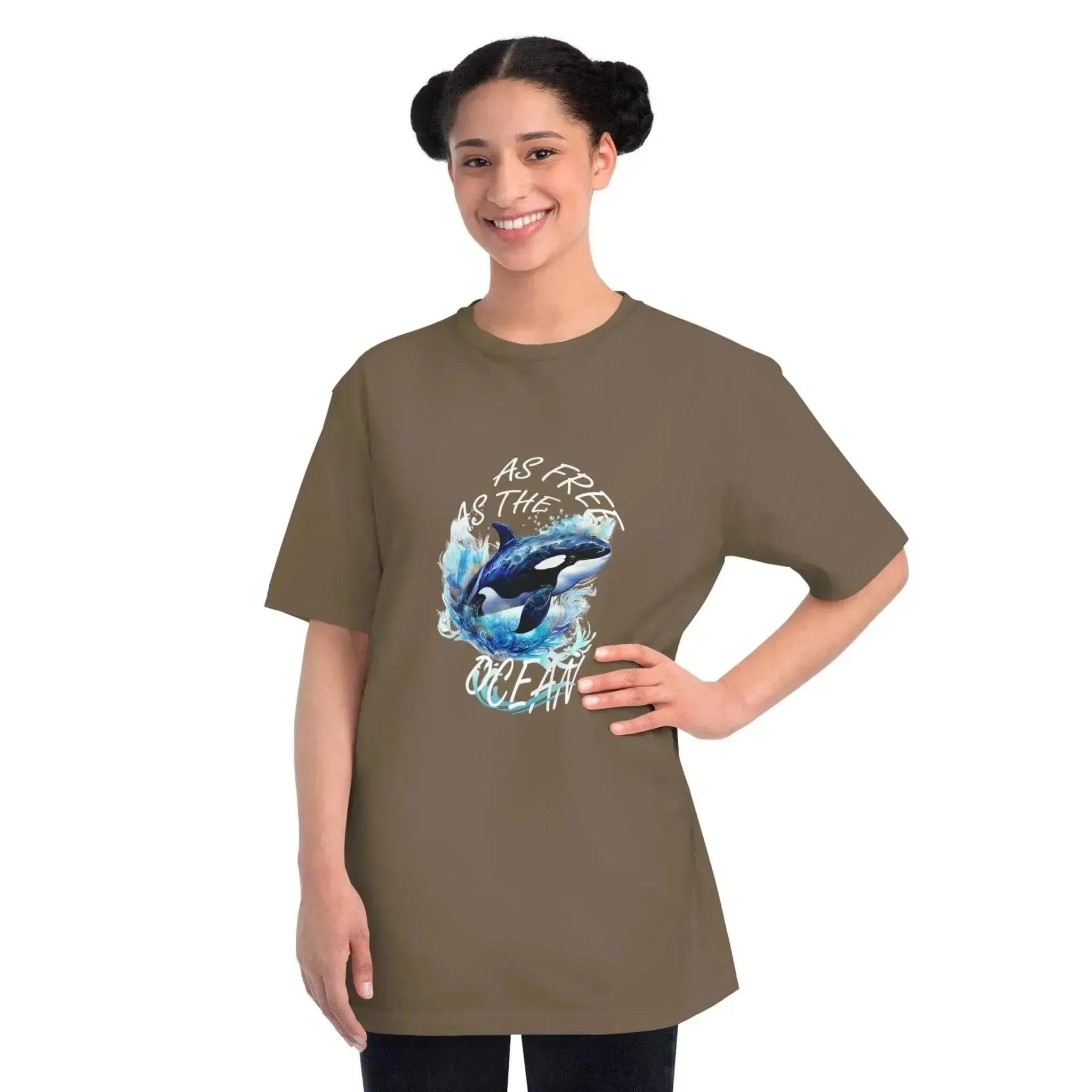 Aesthetic Ocean Dolphin Organic Unisex Classic T-Shirt