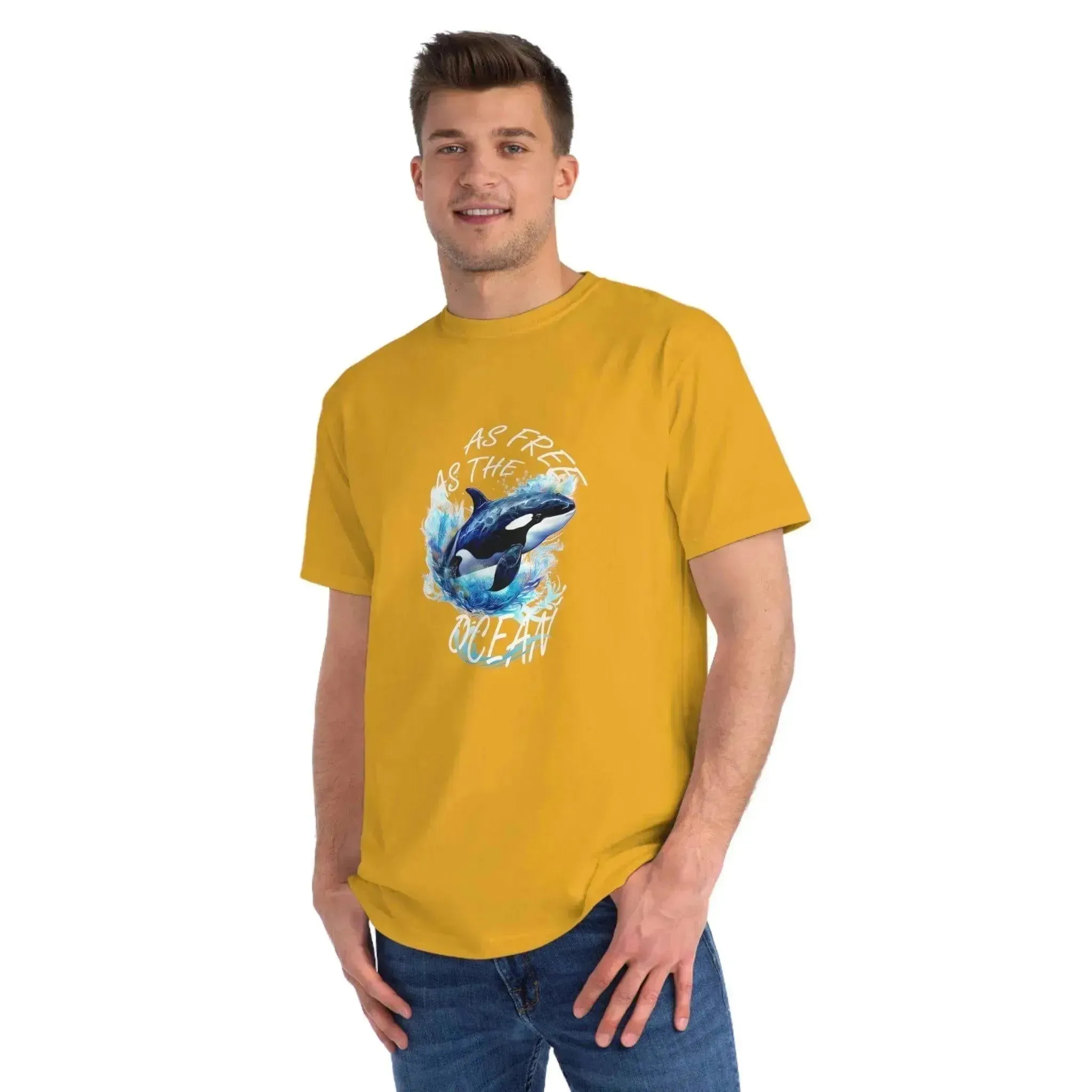 Aesthetic Ocean Dolphin Organic Unisex Classic T-Shirt