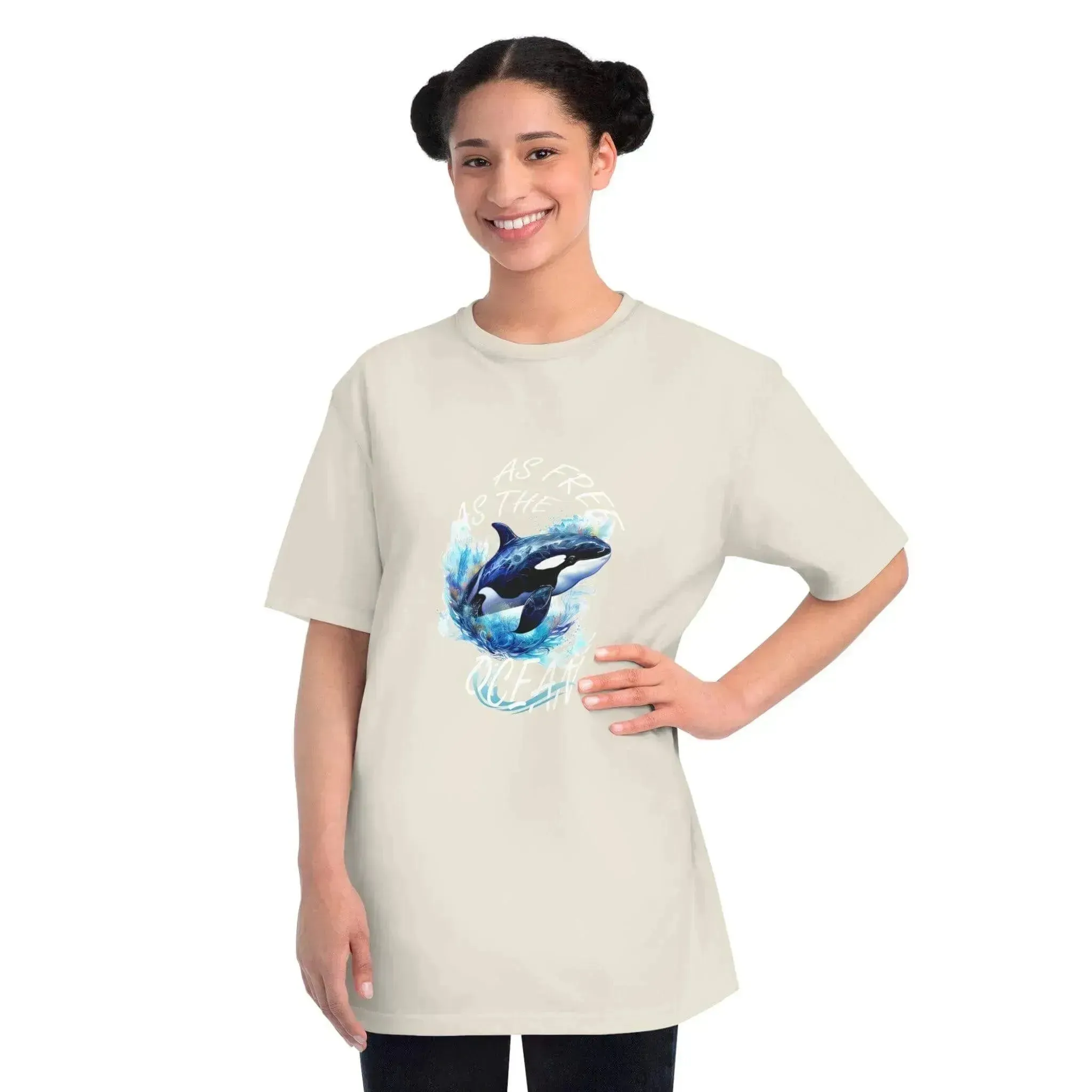 Aesthetic Ocean Dolphin Organic Unisex Classic T-Shirt