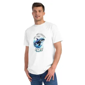 Aesthetic Ocean Dolphin Organic Unisex Classic T-Shirt