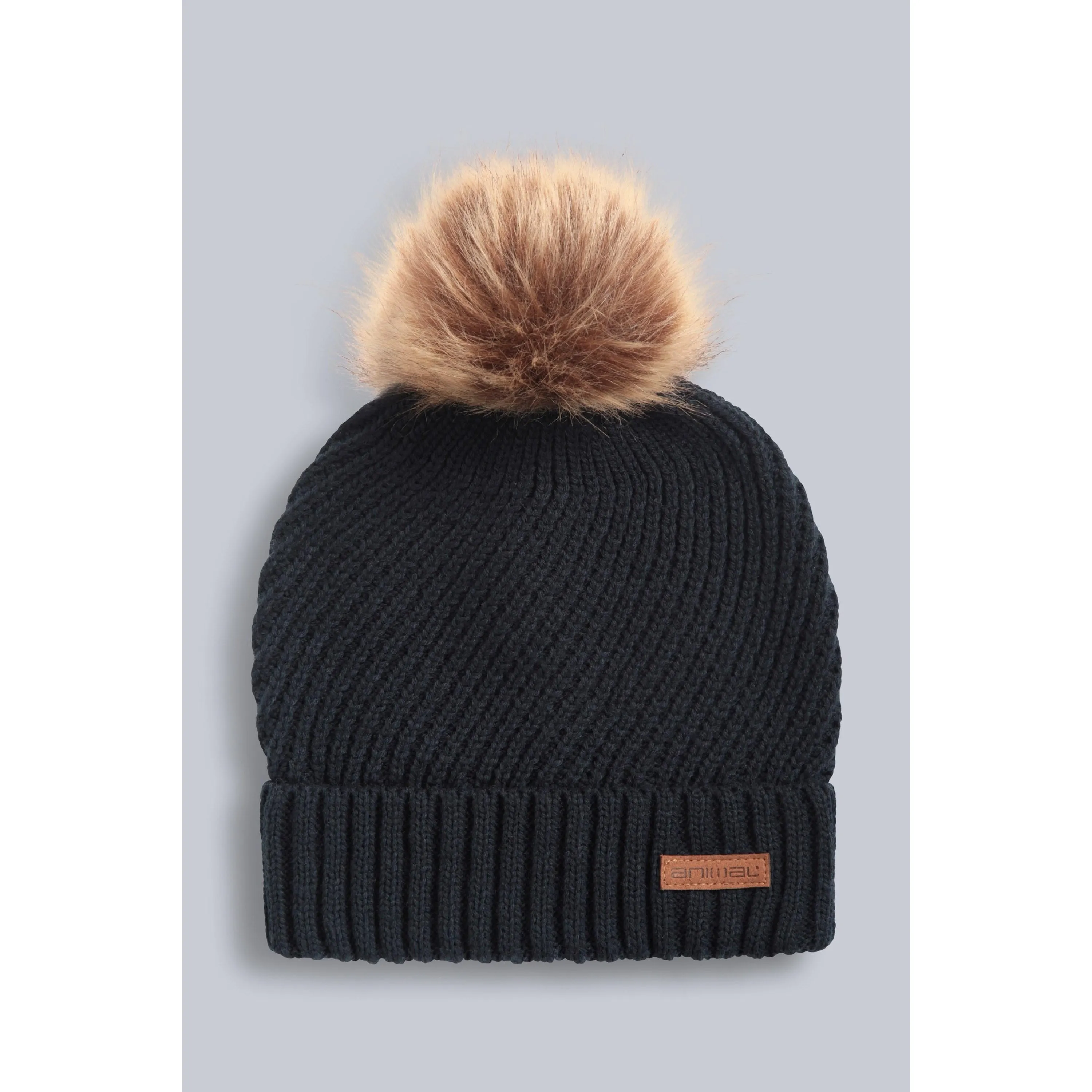 Animal Womens/Ladies Keely Pom Pom Recycled Beanie