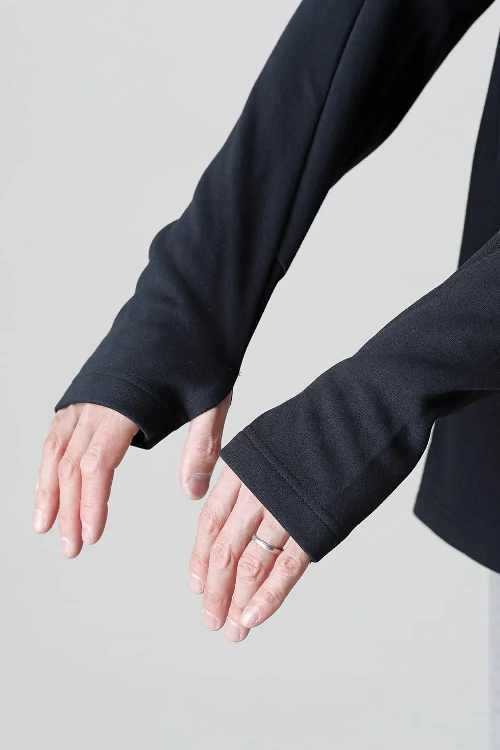 Balaclava Neck LS Black