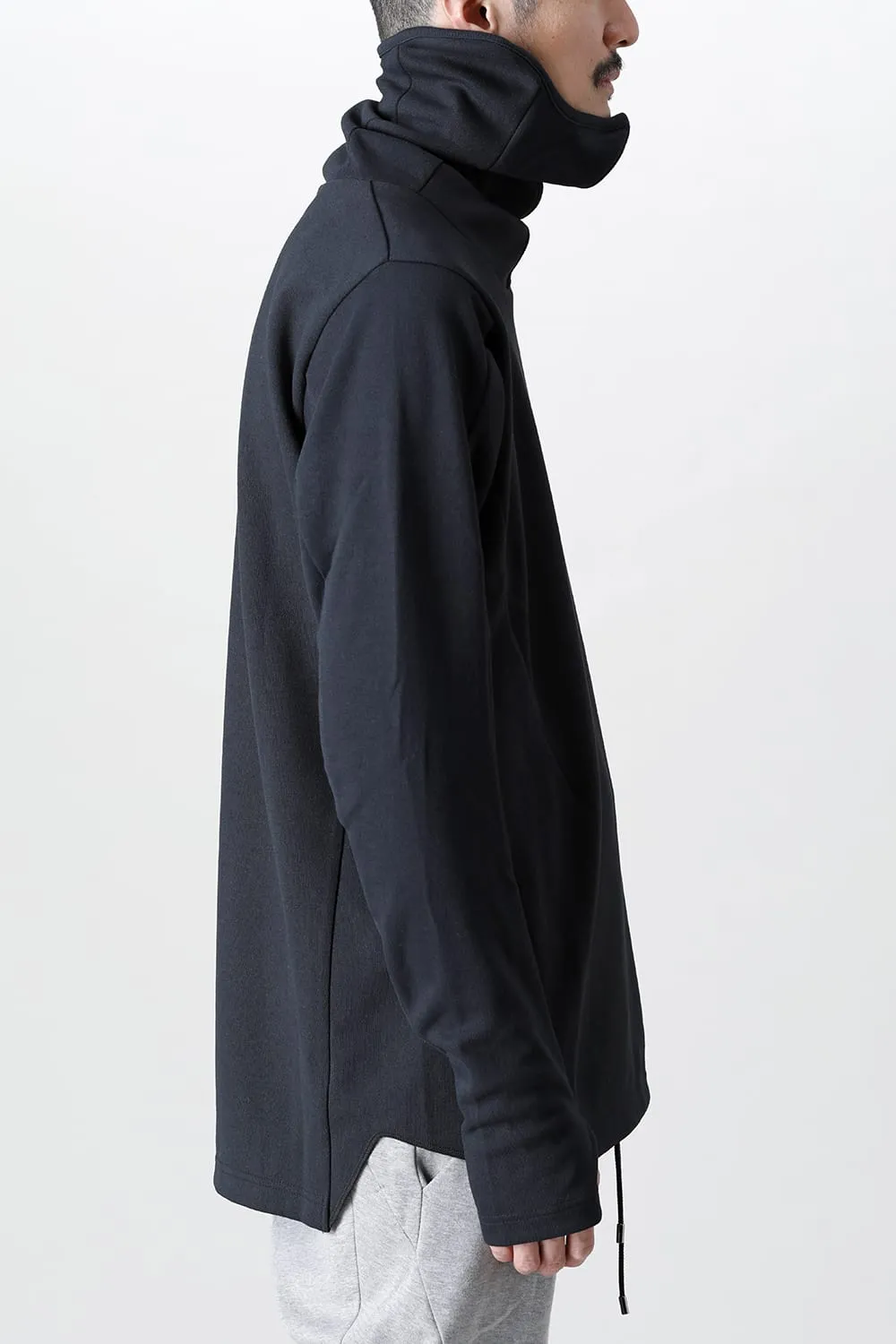 Balaclava Neck LS Black