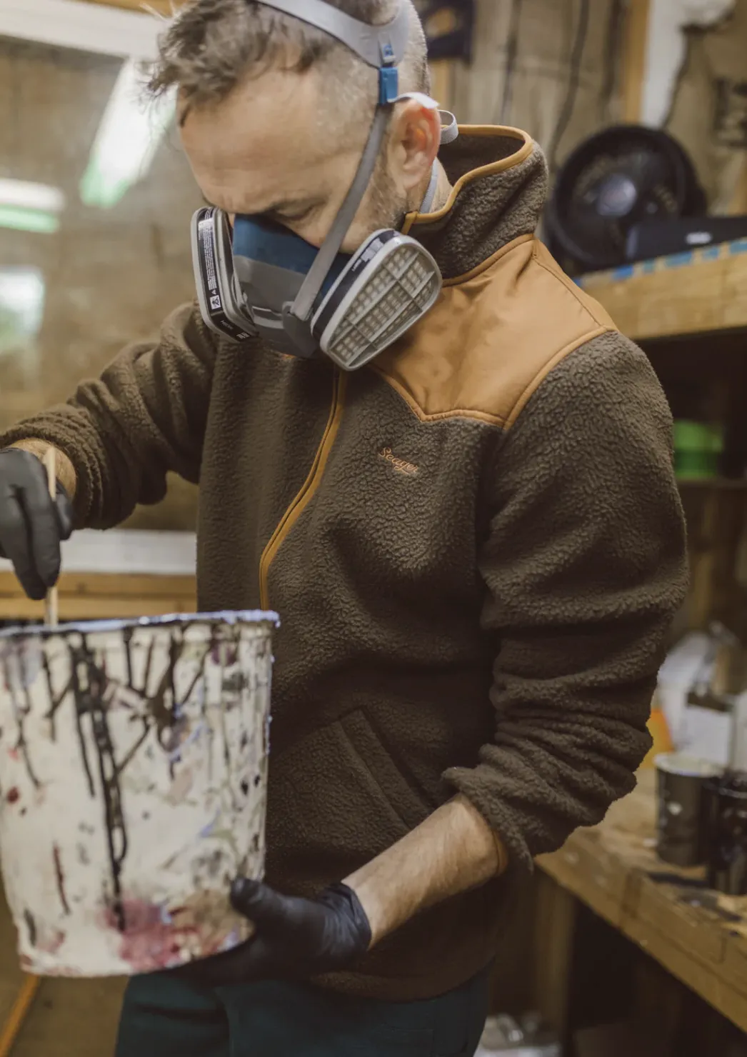 Basecamp Sherpa Jacket - Oatmeal