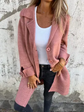 Baylee - Casual wool coat