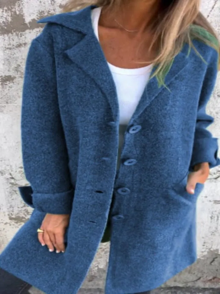 Baylee - Casual wool coat