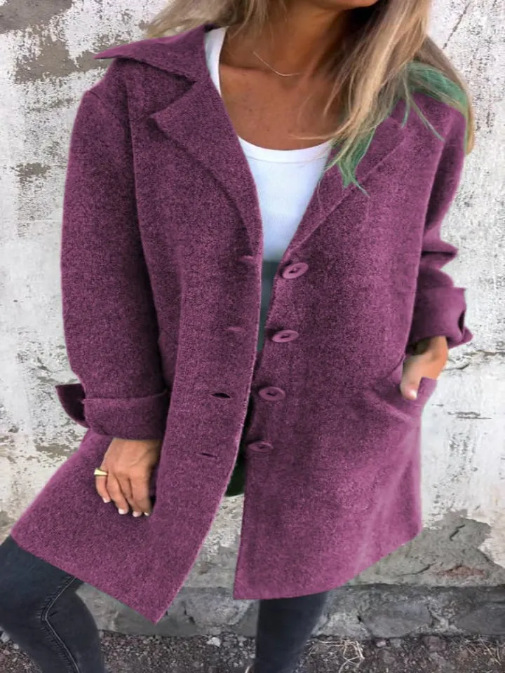 Baylee - Casual wool coat