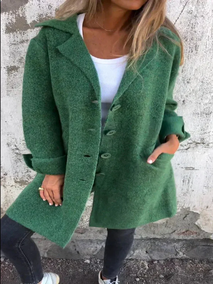 Baylee - Casual wool coat
