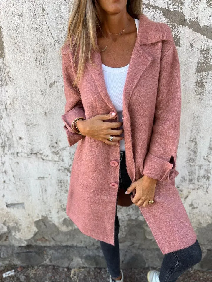Baylee - Casual wool coat