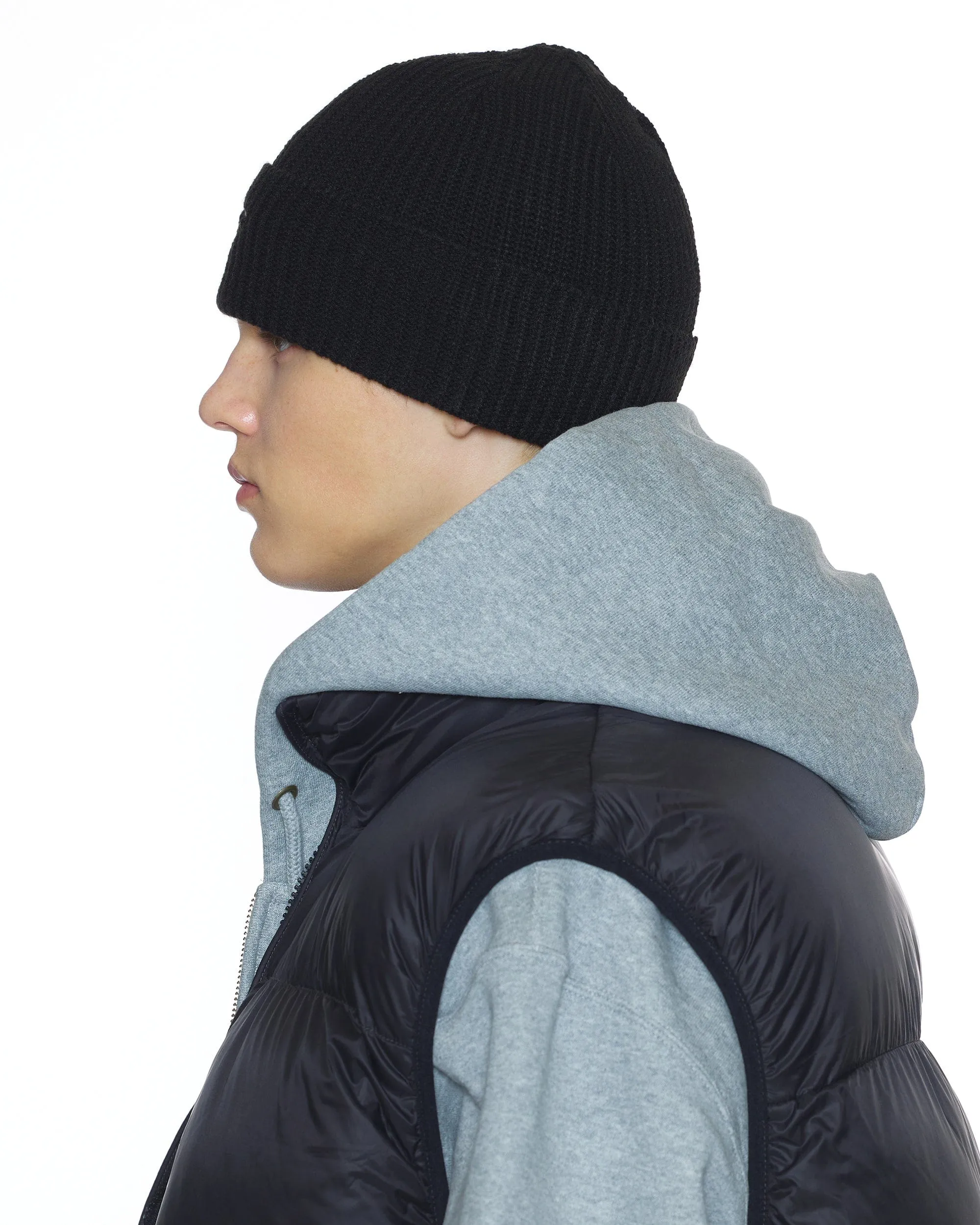 BEANIE / FLEX / LIQUID / BLACK