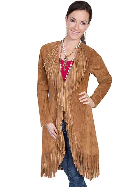 Boar Suede Maxi Coat