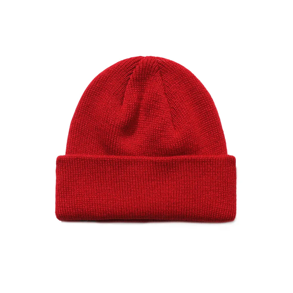 BS LOGO EMBR BEANIE RED