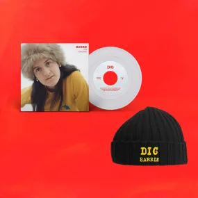 BUNDLE: 7" Clear Vinyl   Beanie