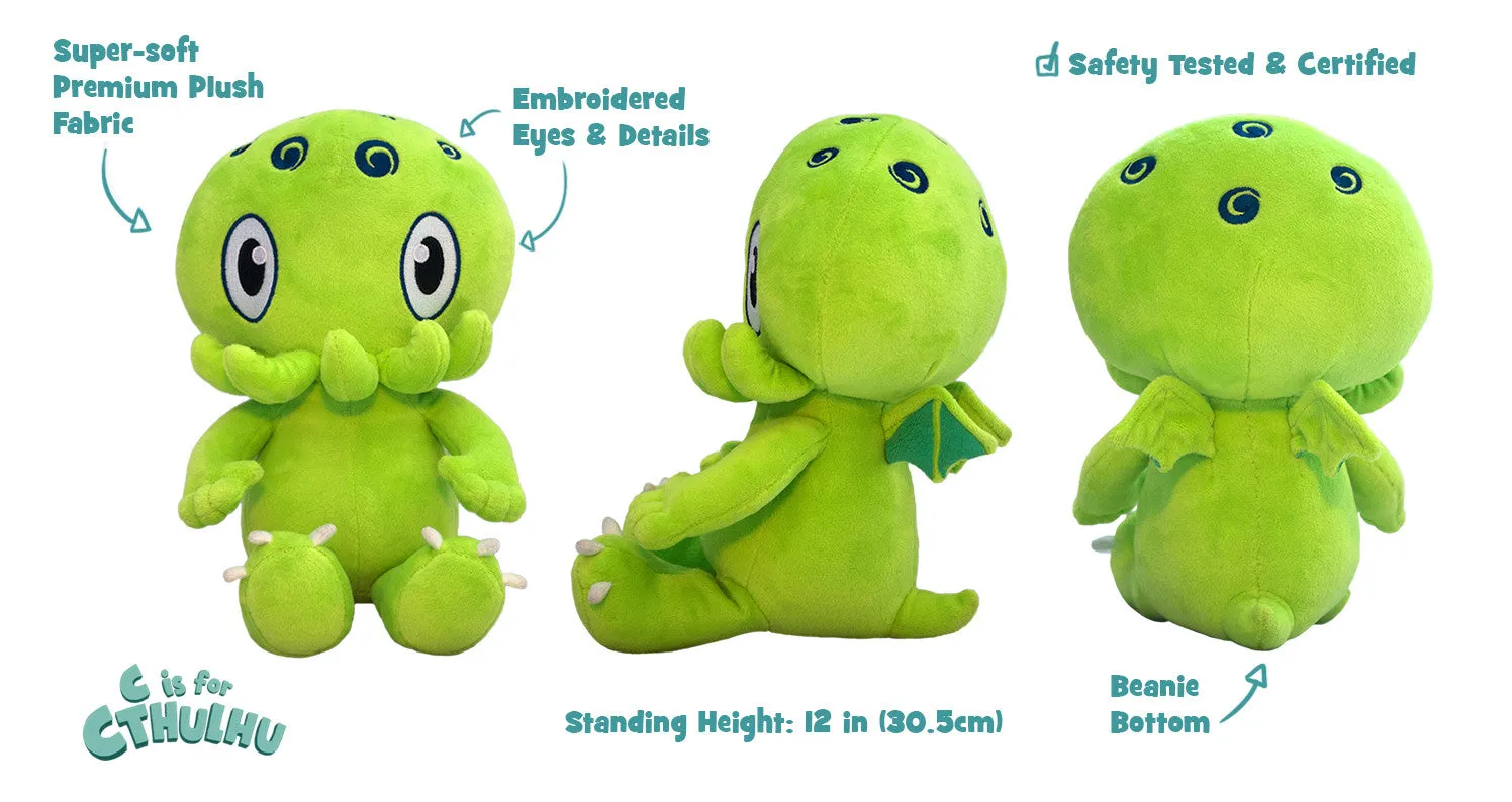 C is for Cthulhu Plush (Black)