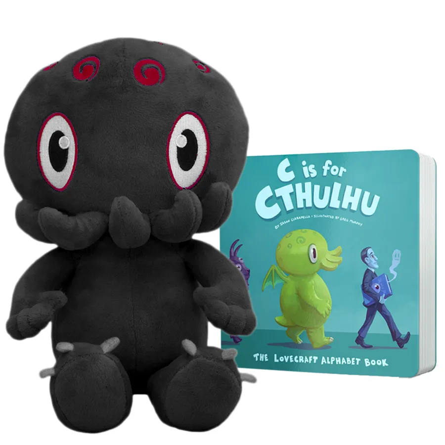 C is for Cthulhu Plush (Black)