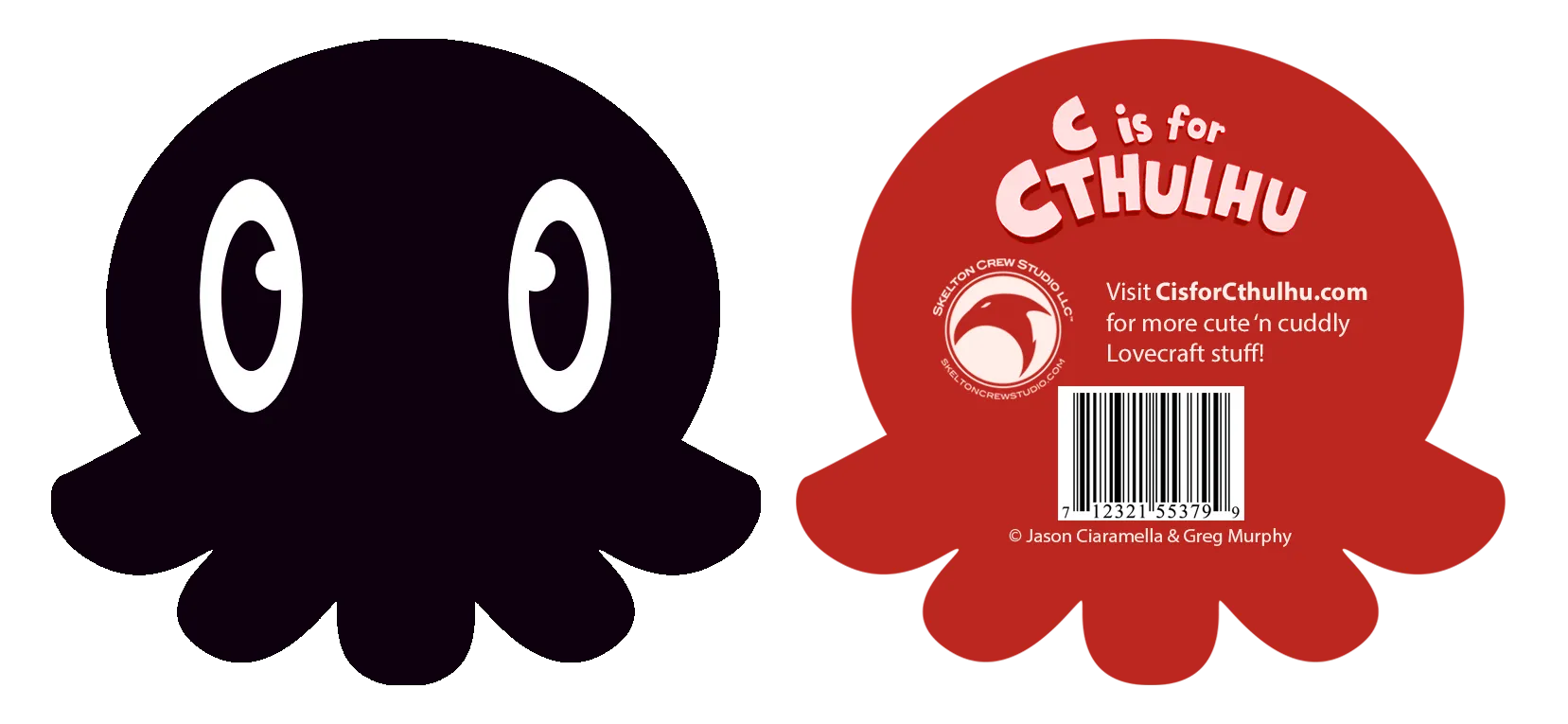 C is for Cthulhu Plush (Black)