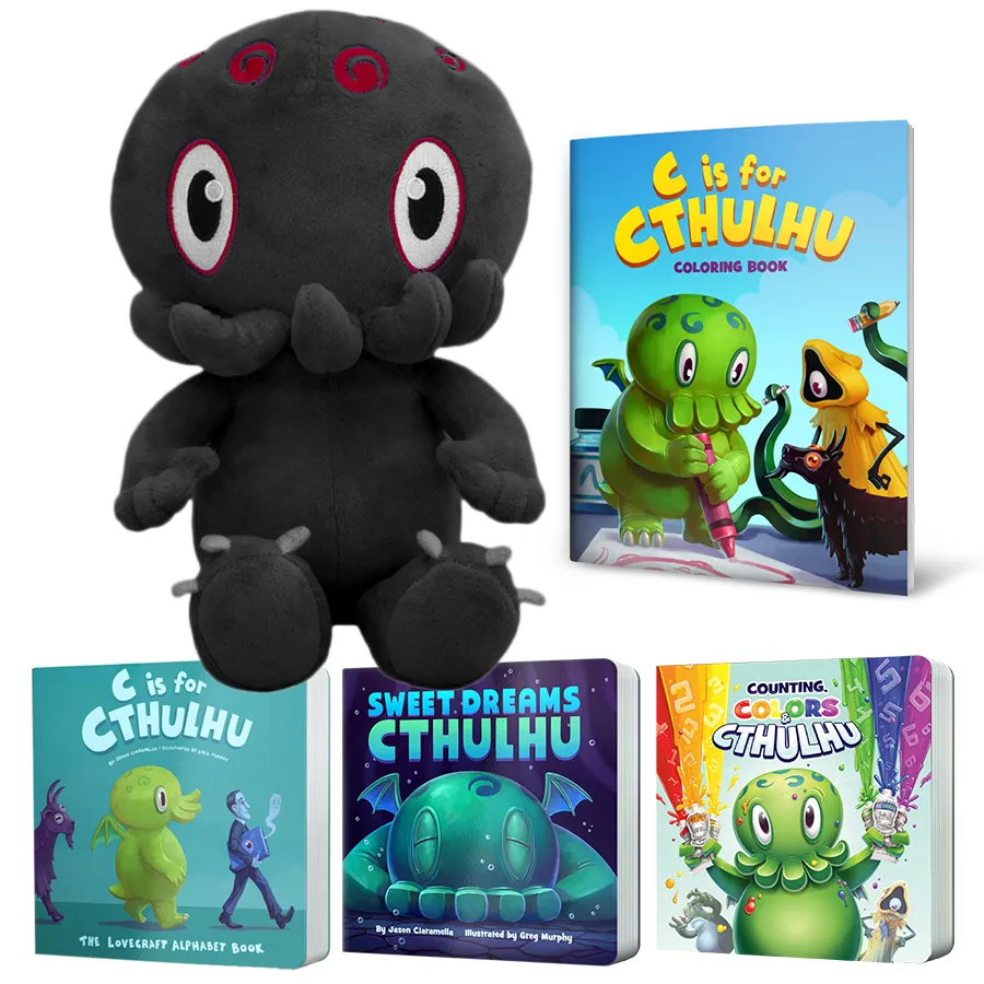 C is for Cthulhu Plush (Black)
