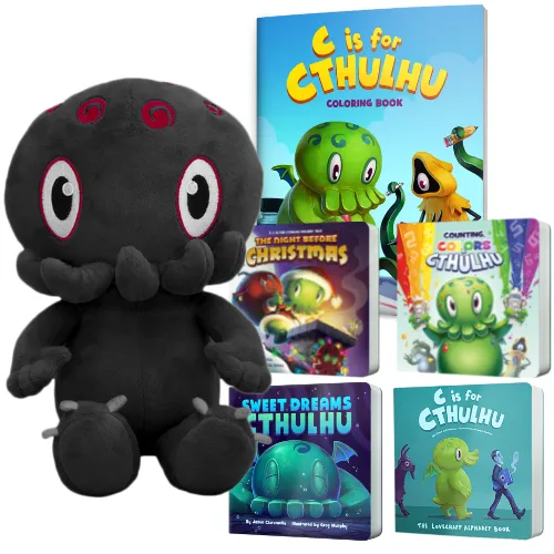 C is for Cthulhu Plush (Black)