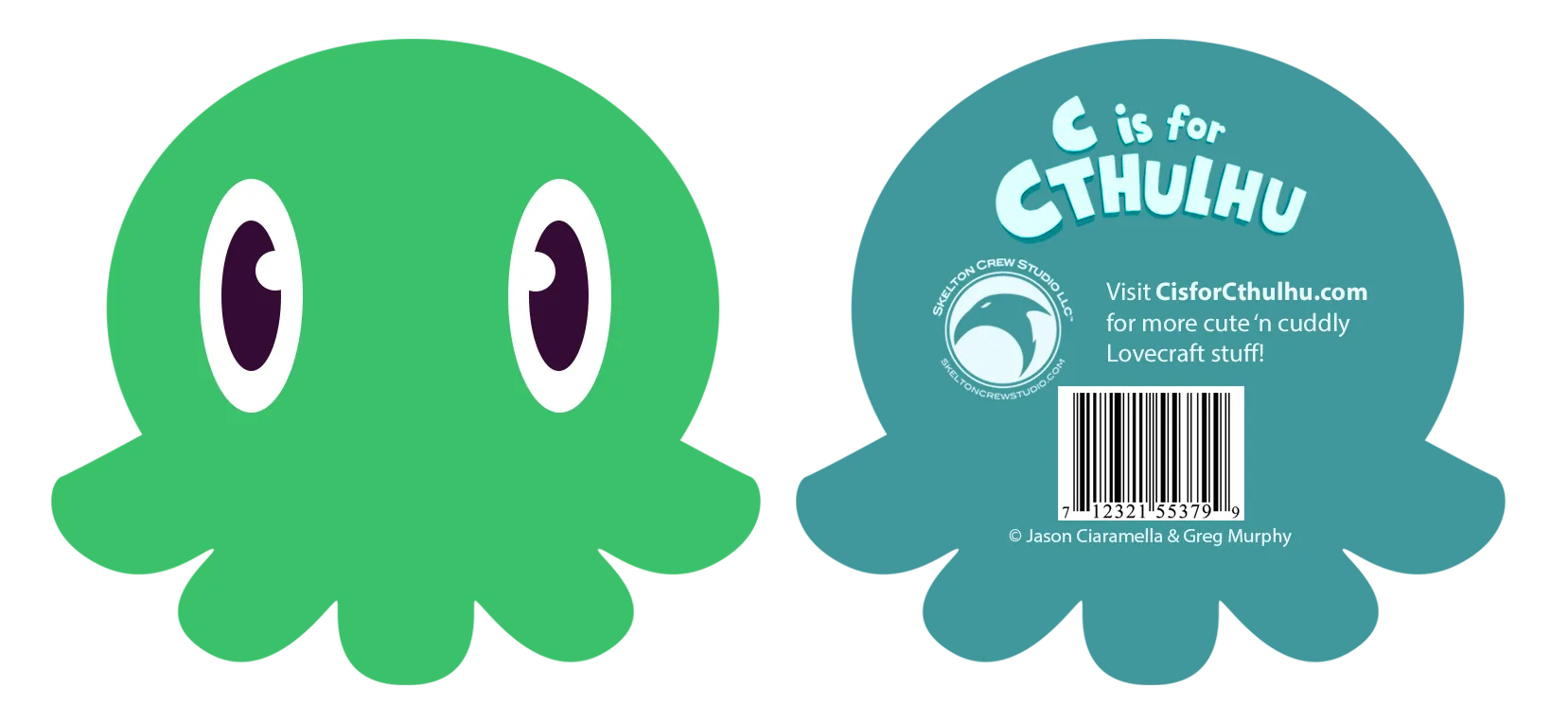 C is for Cthulhu Plush (Green)