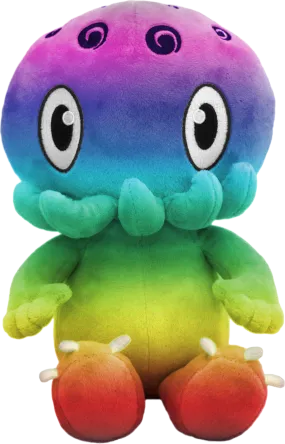 C is for Cthulhu Plush (Rainbow)