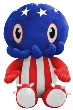 C is for Cthulhu Plush (Red, White & Blue) LIMITED EDITION