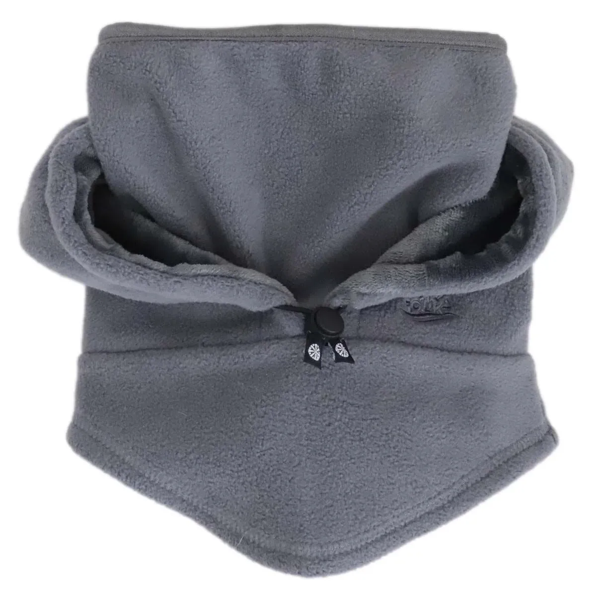 CALIKIDS 3 IN 1 MULTI FUNCTION BALACLAVA WITH DRAWSTRING-BLACK, ROSE, GRAPHITE