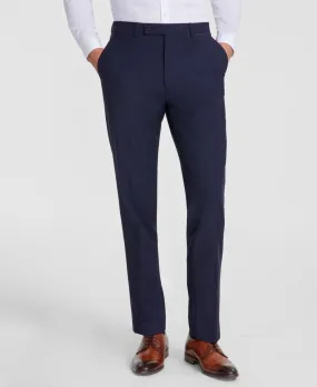 Calvin Klein Mens Slim fit Dress Pants 33 / 32 Navy Blue Solid