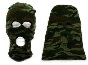 Camouflage Knitted Beanie Mask Balaclava Wholesale