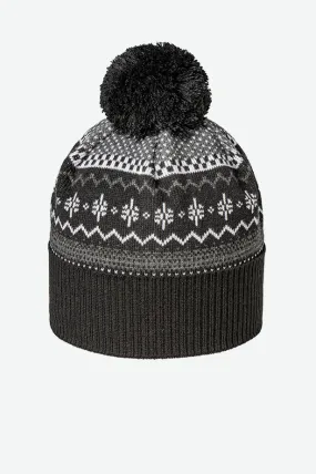 CANADA-MADE RECYCLED SNOWFLAKE POM BEANIE