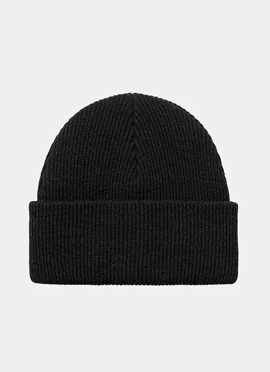 Carhartt WIP Heart Patch Beanie Black
