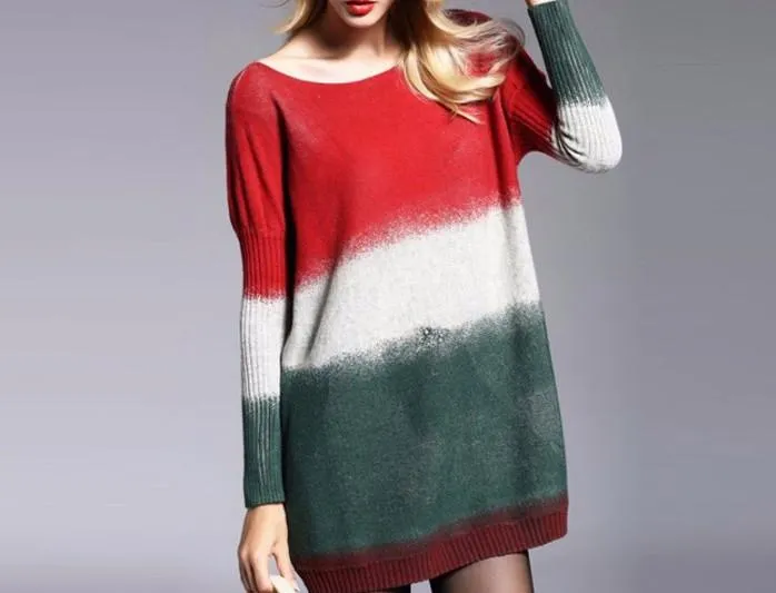 Casual Knitted Sweater Dress