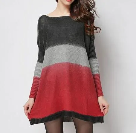 Casual Knitted Sweater Dress