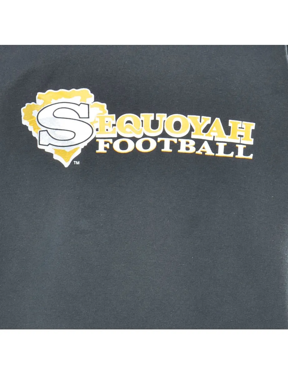 Champion Football Sequoyah Printed Sweatshirt - L