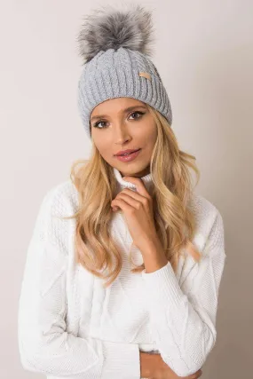 Chic Plaid Pom Pom Winter Beanie