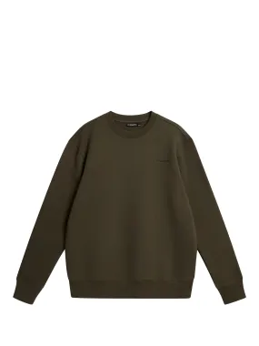 Chip Crew Neck Sweatshirt / Forest Green
