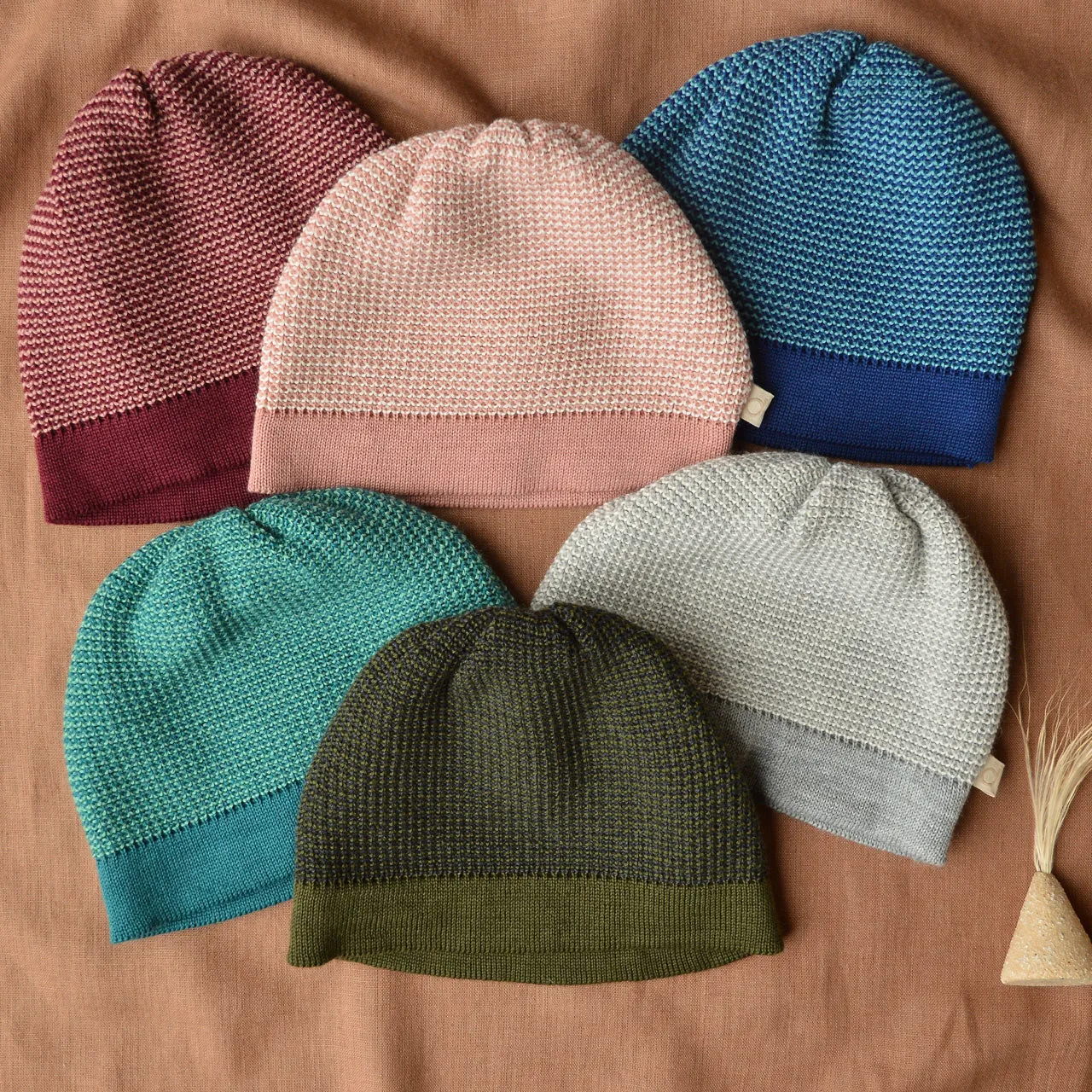 Classic Organic Merino Beanie - Melange (Teen-Adults) *Returning 2025