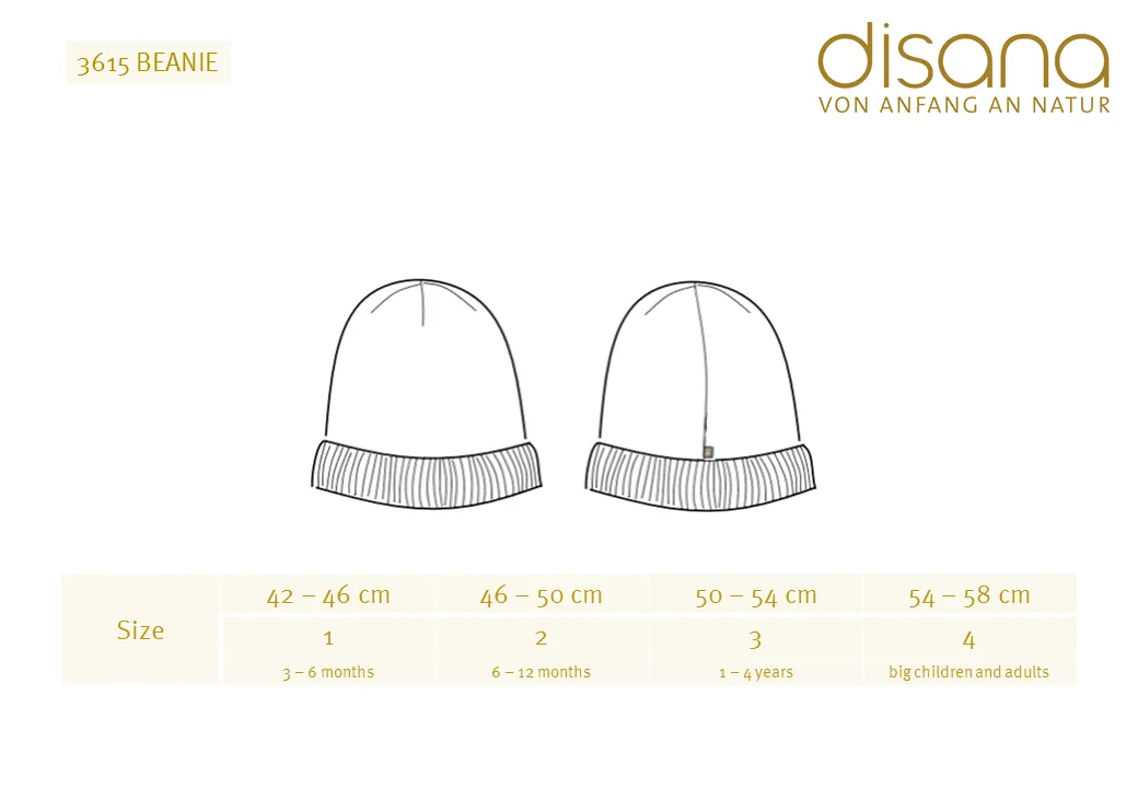 Classic Organic Merino Beanie - Melange (Teen-Adults) *Returning 2025
